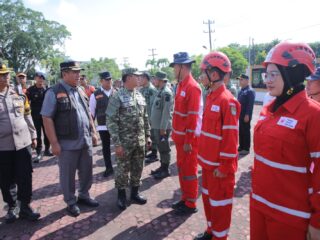 Pemkab Asahan Gelar Apel Kesiapsiagaan Hadapi Ancaman Bencana Hidrometeorologi
