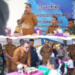 Bupati Sirajudin Lasena Launcing Program MBG Di SDN 4 Sangkub
