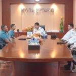 Wali Kota Bitung Terima Kunjungan Perkenalan Guskamla Koarmada II