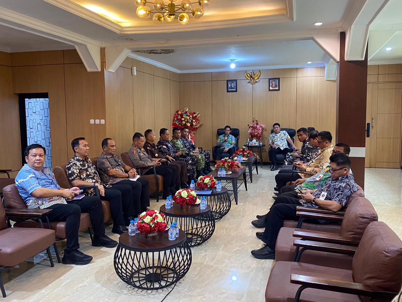 Pemkot Bitung dan Forkopimda Gelar Rakor, Bahas Kebakaran, Tarkam, dan Antisipasi Gangguan Kamtibmas