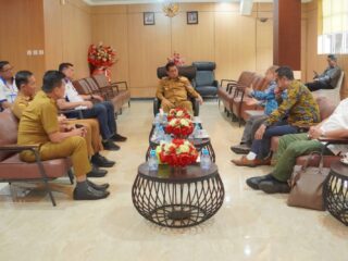 Wali Kota Bitung Terima Audiensi Investor Global SUEZ, Jajaki Kerja Sama Pengelolaan Air Bersih