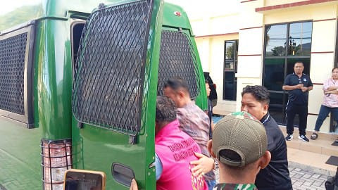 Dua Eks Pimpinan Perumda Bangun Bitung Resmi Ditahan