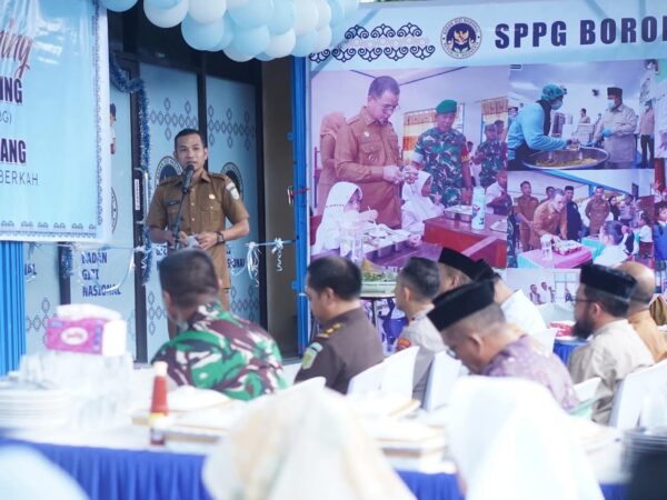 Resmikan Grand Opening Launching dan Running MBG SPPG Boroko, Pontoh : Maksimalkan Program Nasional