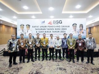 Wali Kota Bitung Hadiri RUPS Bank SulutGo