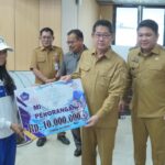 Keempat di Sulut, Pemkot Bitung Guyur Bonus Rp1,2 Miliar untuk Atlet Porprov