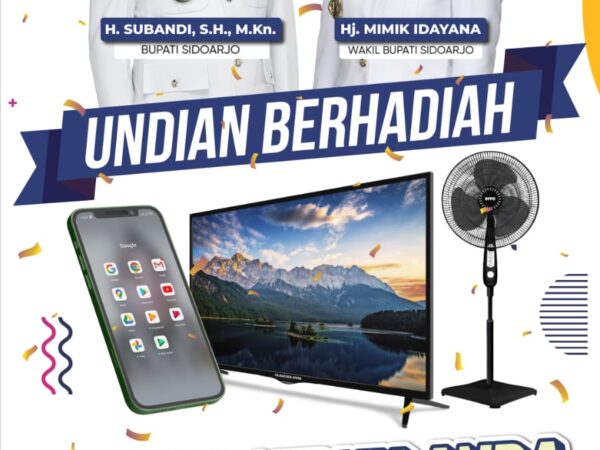 Pemkab Sidoarjo dan Bank Jatim Luncurkan Program Undian Pajak Dijapri