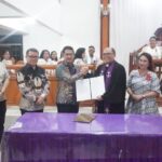 Pemkot Bitung – GMIM Teken Kerja sama Wisata Religi, SK Panitia Peresmian Replika Bait Suci Dikukuhkan