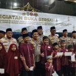 Polres Pelabuhan Tanjung Perak Gelar Buka Puasa Bersama Mahasiswa, Insan Pers, dan Anak Yatim