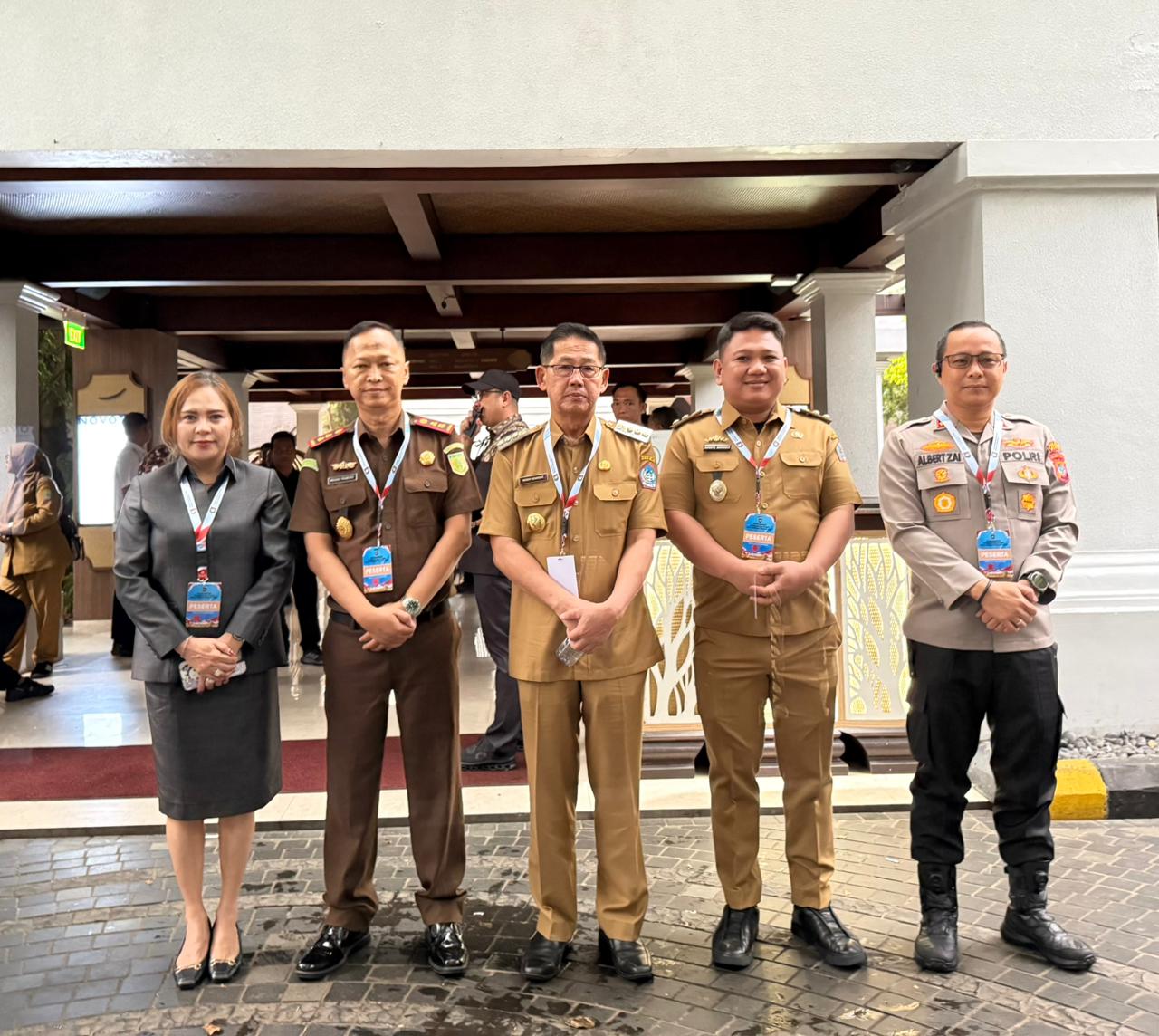 Wali Kota Bitung Hadiri Rakornas Pemerintah Pusat dan Daerah 2026