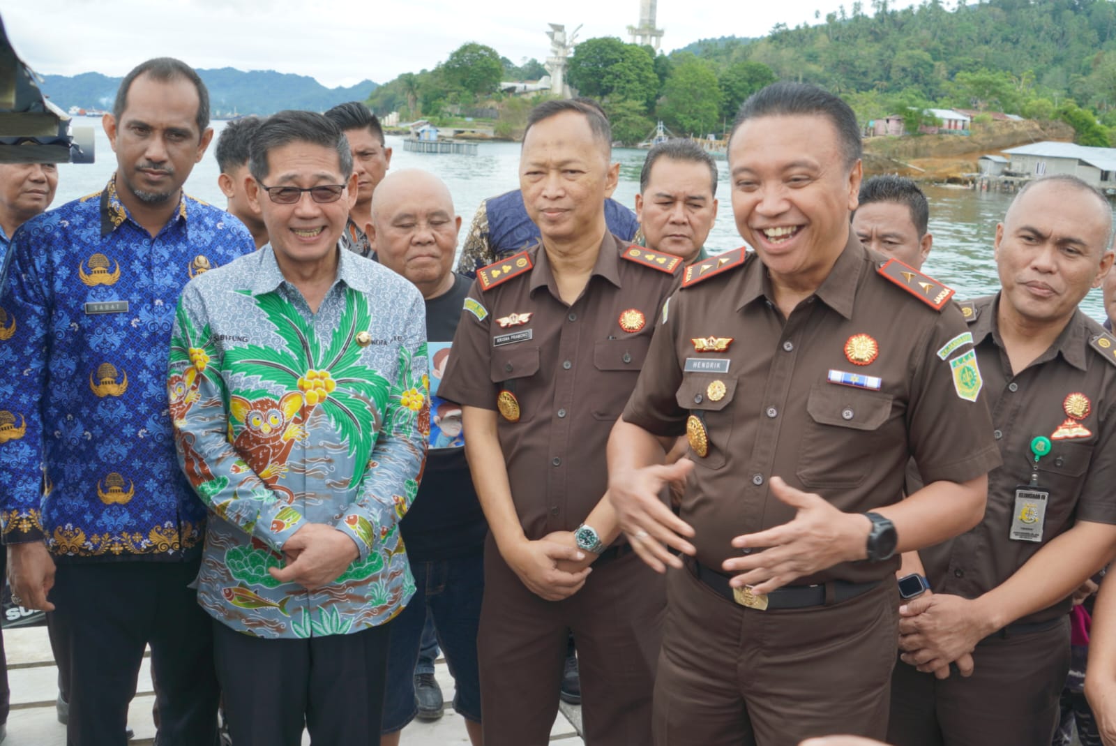 Wali Kota Hengky Hondar Dampingi Kajati Sulut Resmikan Empat Program Strategis Kejaksaan di Bitung