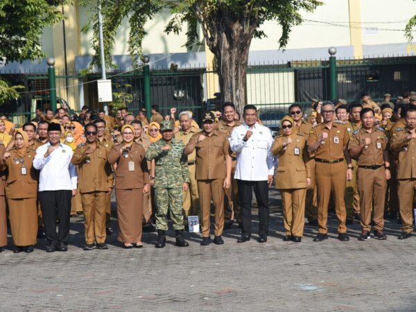 Bupati Subandi Pimpin Apel dan Halal Bihalal, Tekankan Transformasi Digital dan Pelayanan Berbasis Empati