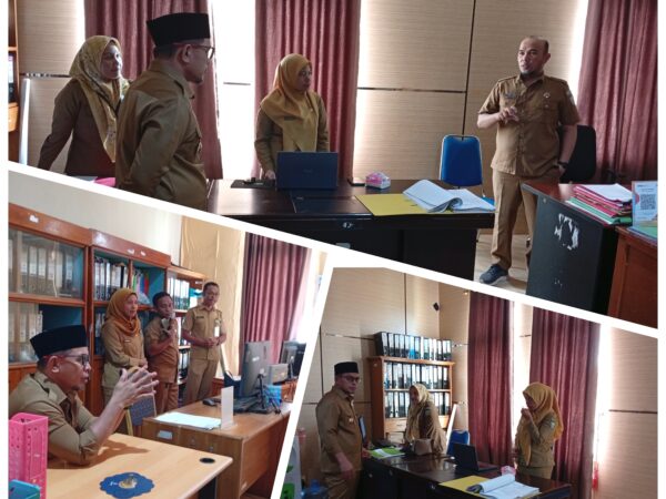 Bupati Sirajudin Lasena Lakukan Sidak Di Badan Pengelolaan Keuangan Daerah
