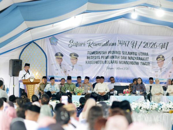 Gubernur Yulius Ajak Masyarakat Boltim Rawat Toleransi dan Persaudaraan 