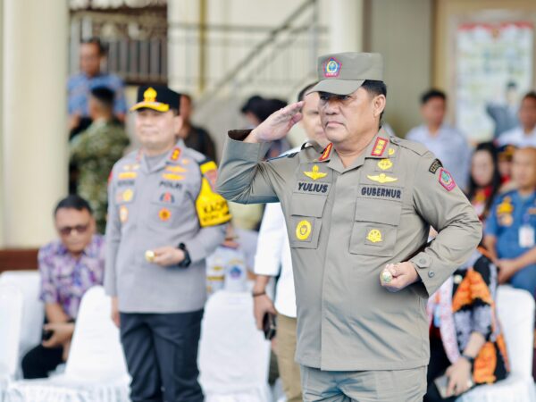 Gubernur Yulius Pimpin Apel Operasi Ketupat Samrat Tahun 2026 
