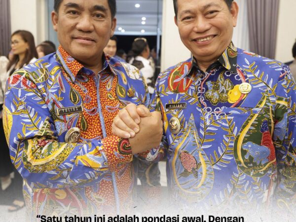 Satu Tahun Menjaga Amanah: Duet YSK-Victor Tegaskan Komitmen Membangun Sulut dalam "Satu Komando"