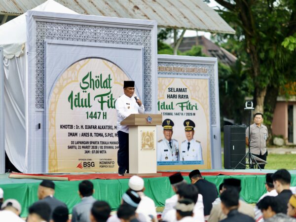 Momentum Idul Fitri, Gubernur Yulius Ajak Perkuat Kerukunan 