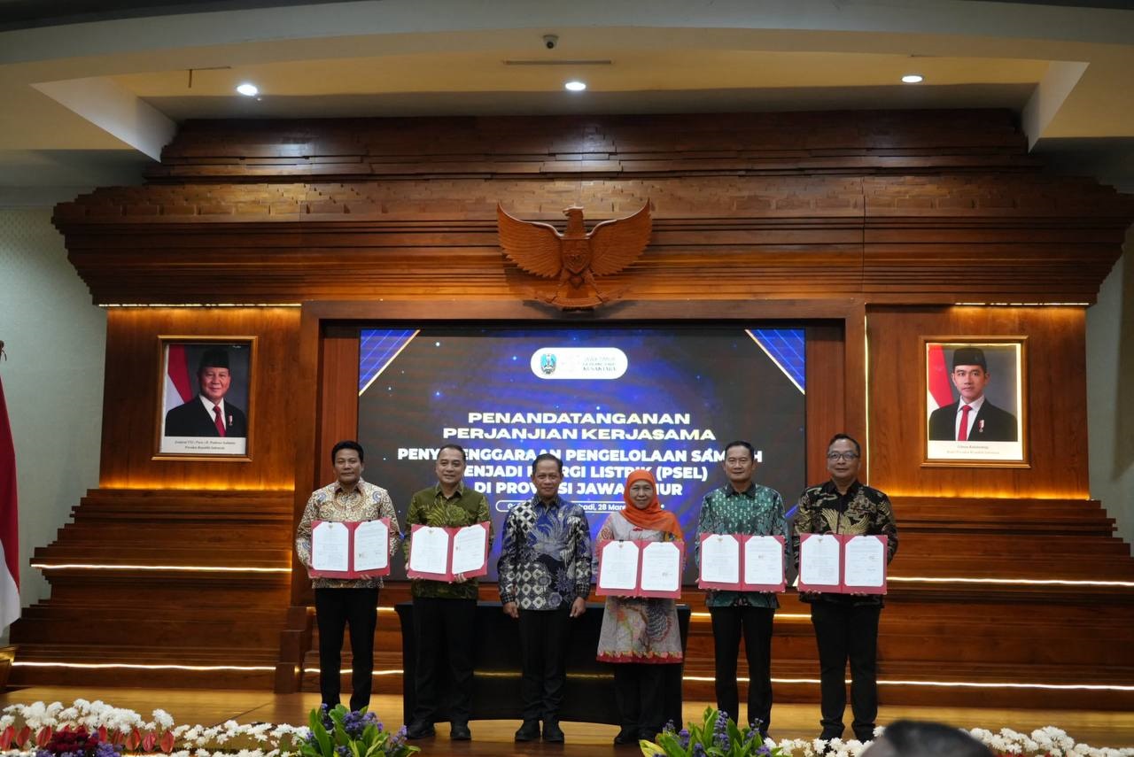 Sidoarjo Teken Kerja Sama Waste to Energy, Sampah Disulap Jadi Listrik Ramah Lingkungan