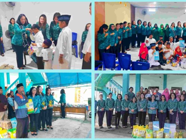 TP PKK Kota Bitung Gelar PKK Berbagi Kasih di Dua Panti Asuhan