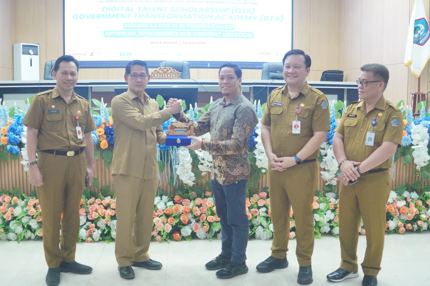 Wali Kota Bitung Hengky Honandar Buka Pelatihan GTA dan DEA, Bitung Jadi Pelopor di Sulut