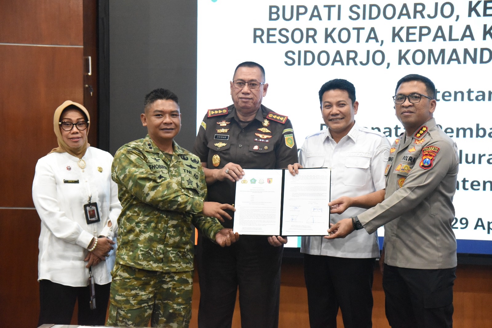 Forkopimda Sidoarjo Kompak Percepat Pembangunan Gerai KDKMP, 232 Desa Sudah Masuk Pemetaan