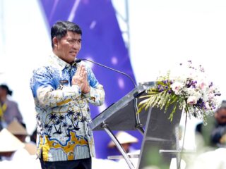 Gubernur Yulius Tekankan Toleransi di Perayaan Paskah Nasional 2026 