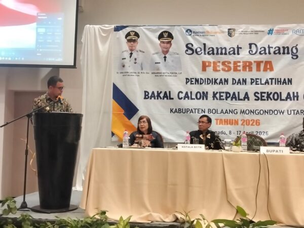73 Calon Kepsek Digembleng, Bupati Boltara Tekankan Kepemimpinan Inovatif dan Berintegritas