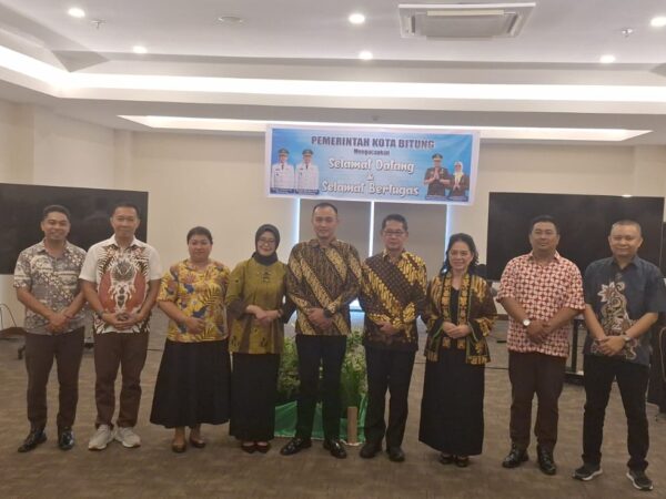 Wali Kota Bitung Hadiri Penyambutan Kajari Baru