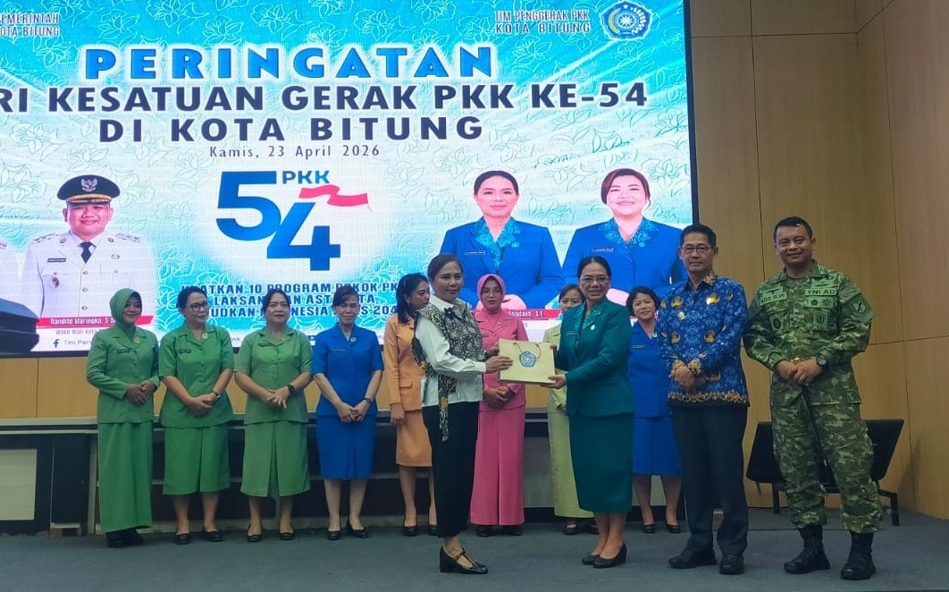 Ketua TP PKK Bitung Tegaskan Penguatan Peran Keluarga di HKG PKK ke-54