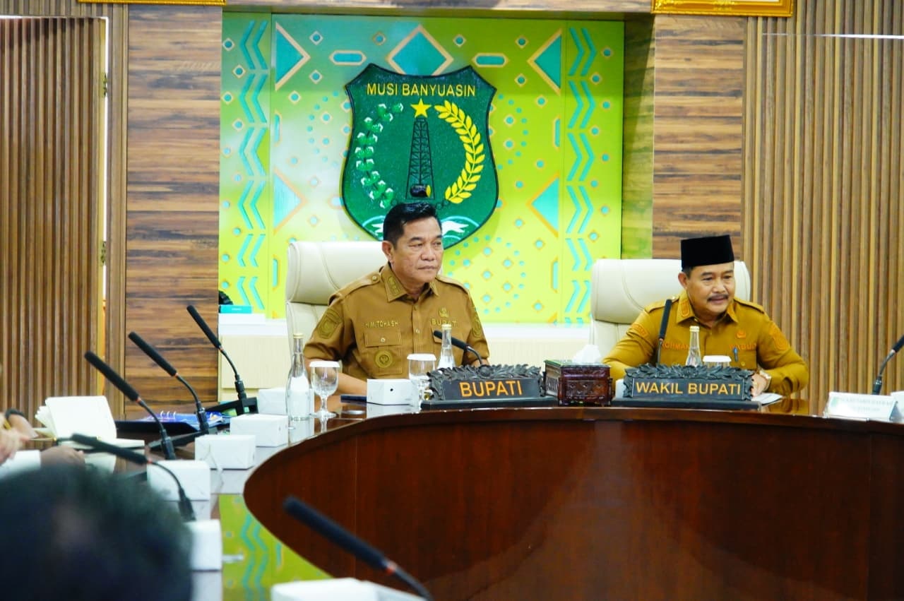Meski Anggaran Dipangkas, Eksekutif-Legislatif Muba Tancap Gas Benahi Jalan Rusak Parah