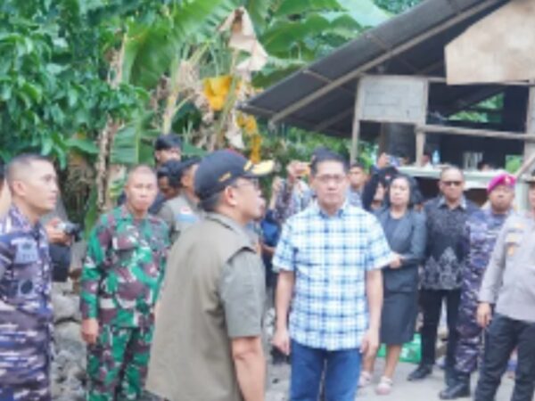 Pasca Gempa M7,6, Wali Kota Bitung Hengky Honandar Sambut Tim BNPB RI di Bitung