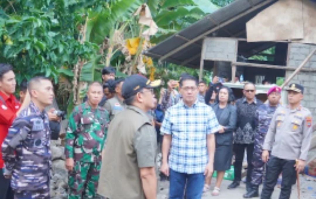 Pasca Gempa M7,6, Wali Kota Bitung Hengky Honandar Sambut Tim BNPB RI di Bitung