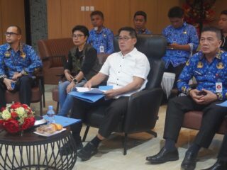 Pasca Gempa M7,6, Wali Kota Bitung Ikuti Rapat Penting Bersama Menko PMK dan BNPB