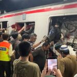 Tabrakan Kereta di Bekasi Timur, KRL Dihantam KA Argo Bromo Anggrek dari Belakang