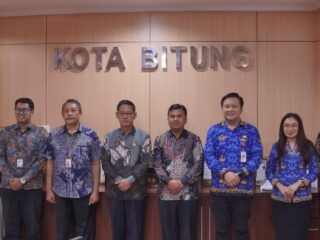 Wali Kota Bitung Terima Kunjungan BPS, Sensus 2026 Jadi Fokus