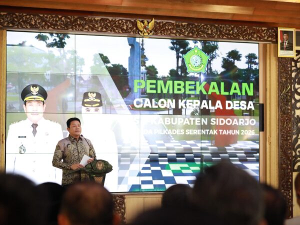 230 Cakades Ikuti Pembekalan, Bupati Subandi Tegaskan Pilkades Damai