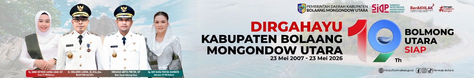 Pemerintah Kabupaten Bolmut Advertisment