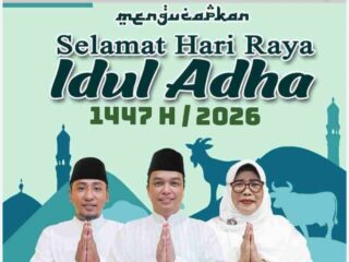 Dewan Direksi dan Karyawan Perumda Delta Tirta Sidoarjo Mengucapkan Selamat Hari Raya Idul Adha 1447 H