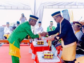 Adat dan Ibadah Menyatu, Bupati Boltara Terima Prosesi Mopohabaru Jelang Idul Adha 1447 H