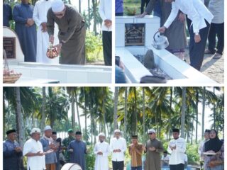 Khidmat dan Penuh Makna, Ziarah Makam Pejuang Pemekaran Warnai HUT ke-19 Boltara