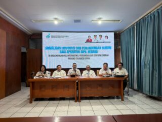 LKBH Korpri Beri Pemahaman Mekanisme Bantuan Hukum bagi ASN di Diskominfo Sulut 
