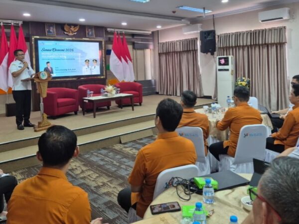Sekprov Tahlis Gallang Tegaskan Pentingnya Sinkronisasi Data Antar Instansi 