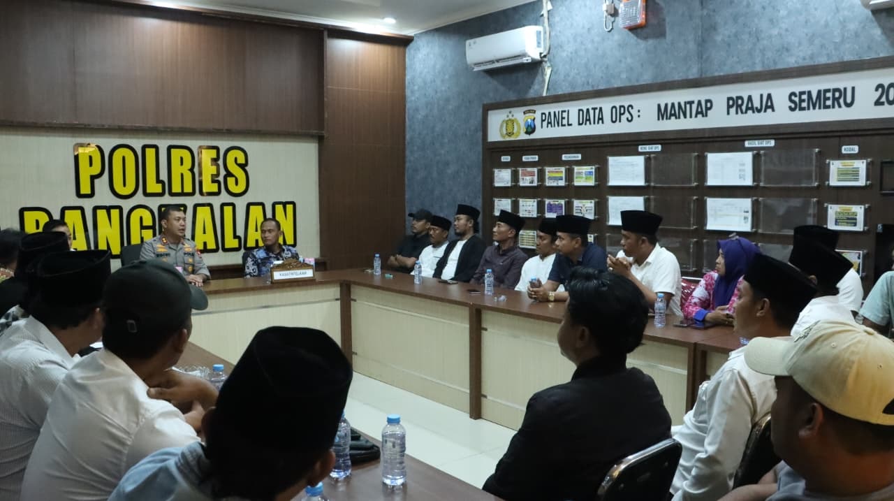 Kapolres Bangkalan Gandeng PKDI, Kepala Desa Siap Dukung Pemberantasan Pencurian Hewan