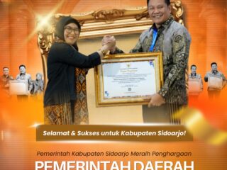 Pemkab Sidoarjo Raih Predikat AA dari ANRI, Bupati: Bukti Tata Kelola Arsip Sangat Memuaskan