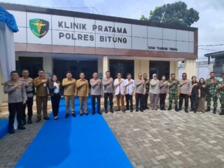 Pemkot Bitung Apresiasi Peresmian Klinik Pratama Tatag Trawang Tungga Polres Bitung