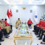 Perkuat Sinergi Bangun Daerah, Gubernur Yulius Terima Kunjungan Silaturahmi Pengurus DPD PDI Perjuangan Sulut 