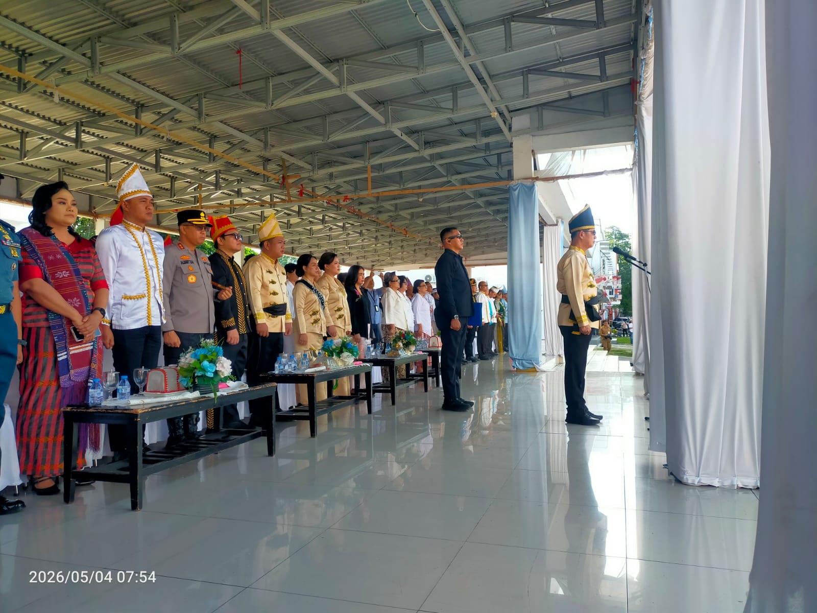 Wali Kota Bitung Pimpin Upacara Hardiknas 2026 dan Hari Otonomi Daerah ke-30
