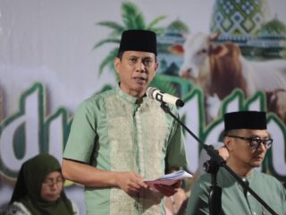 Wali Kota Weny Gaib Lepas Peserta Pawai Takbiran Idul Adha 1447 H