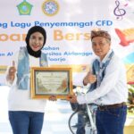 Apresiasi Peluncuran Lagu Sidoarjo Bersih, Wabup Mimik: Perkuat Budaya Bersih di Car Free Day