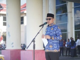 Lewat Apel KORPRI, Sirajudin Perkuat Pesan Pelayanan dan Kesejahteraan ASN