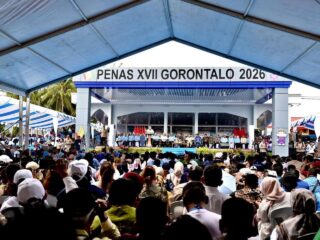 Bersama Presiden Prabowo, Bupati Sirajudin Ikuti Puncak PENAS Petani Nelayan XVII